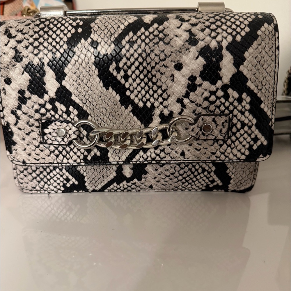 ALDO snakeskin print crossbody bag